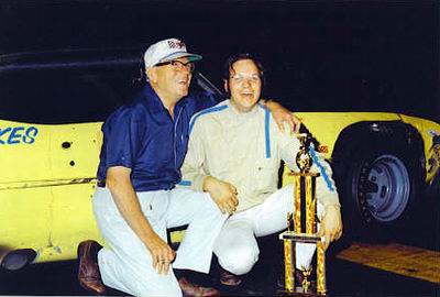 Flat Rock Speedway - Joe Ruttman John Marcum 1971 From Brain Norton (newer photo)